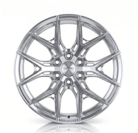 Vossen HF6-4 20x9 / 8x180 / ET18 / 124.3 / Super Deep - Silver Polished Wheel