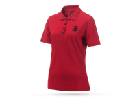 Akrapovic Corpo Polo Red Womens - XS