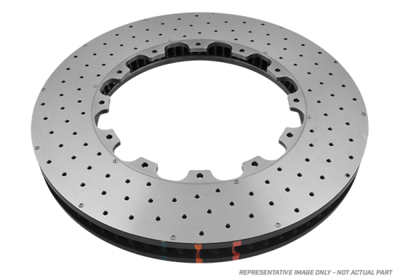 DBA 2017 Dodge Durango Front 5000 Series Drilled Ring w/NAS Nuts