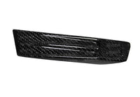 Seibon 09-10 Nissan GTR R35 Carbon Fiber Fender Duct Logos (Pair)
