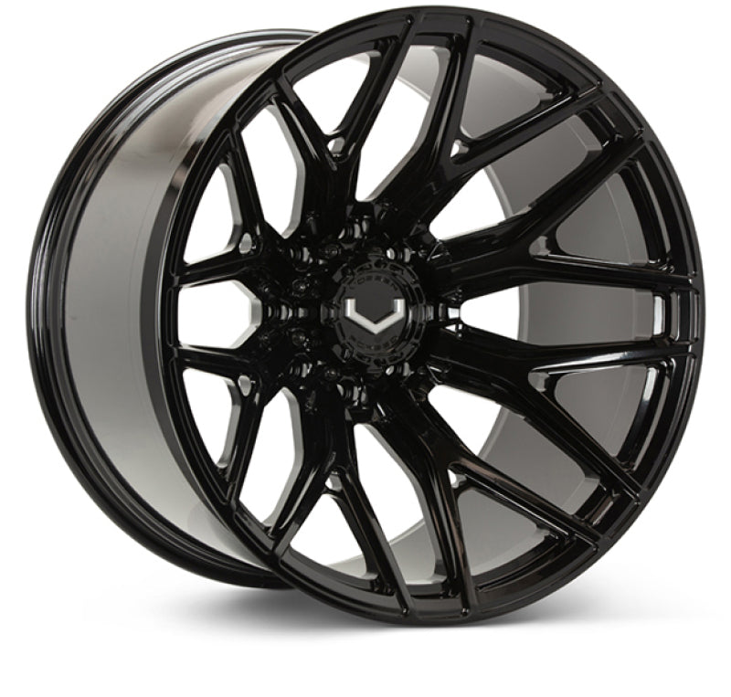 Vossen VFX-03 22x10 - 8x165.1 - ET18 - Super Deep - 125.1 - Gloss Black Wheel