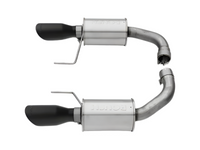 Roush 15-17 Mustang GT Black Tip Axle Back Exhaust