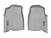 WeatherTech 04+ GMC Canyon Ext Cab Front FloorLiner - Grey