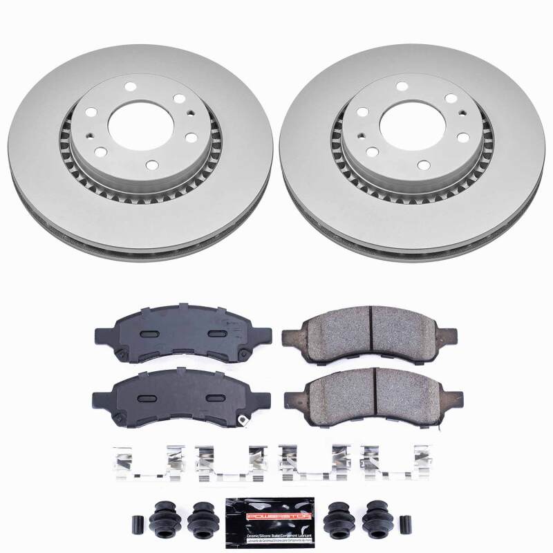 Power Stop 06-07 Buick Rainier Front Z23 Coated Brake Kit