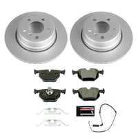 Power Stop 02-06 BMW X5 Rear Euro-Stop Brake Kit