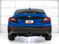 AWE Tuning 22-25 Subaru VB WRX Touring Edition Axle-Back Exhaust - Diamond Black Tips