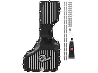 aFe 20-25 GM Diesel V8-6.6L L5P Engine Oil Pan w/ Machined Fins