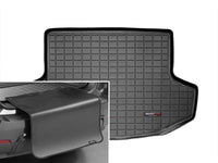 WeatherTech 10-14 Mitsubishi Lancer Sportback Cargo Liner w/ Bumper Protector - Black (Not Ralliart)