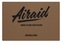 Airaid Universal Air Filter -Cone 6in FLG x 9-1/2x7-1/2in B x 6-3/8x3-3/4inTx 9-1/2in H - Synthaflow