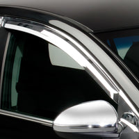 Putco 05-10 Dodge Charger (Front Only) Element Chrome Window Visors