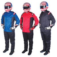 RaceQuip Black Chevron-5 Pants SFI-5 - 3XL