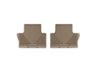 WeatherTech 07+ Volvo S80 Rear Rubber Mats - Tan