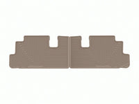WeatherTech 22-23 Infiniti QX60 Rear Rubber Mats - Tan