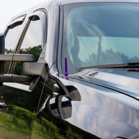 Wehrli 07.5-19 Chevrolet 6.6L Duramax Billet TIG Torch Stubby Antenna - Gloss Black