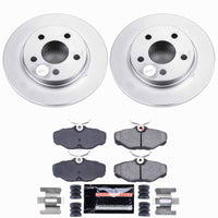 Power Stop 93-05 Ford Taurus Rear Z23 Coated Brake Kit