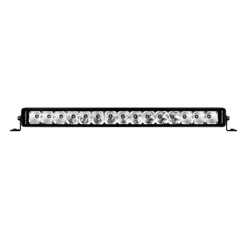 Go Rhino Xplor Bright Series Single Row LED Light Bar (Side/Track Mount) 20.5in. - Blk