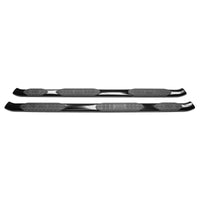 Westin 07-13 Chevy Silv 1500 Extended Cab (6.5ft) PRO TRAXX 5 WTW Oval Nerf Step Bars - Blk