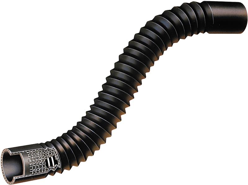 Gates 77-79 Ford F Series V-8 351 Upper Flexible Coolant Hose (Standard)