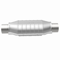 MagnaFlow Univ Cat Conv 2.25in Inlet/Outlet Ctr/Ctr Oval 12in Body L x 6.5in W x 16in Overall L