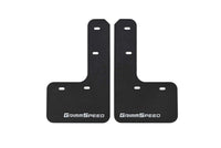 Grimmspeed 15-21 Subaru WRX/STI Mudflaps - Black w/ Red Lettering