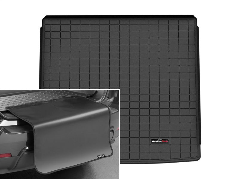 WeatherTech 2022+ BMW iX M60 / iX xDrive50 (Behind 2nd Row Seat) Cargo Liner w/Bumper Protec - Black