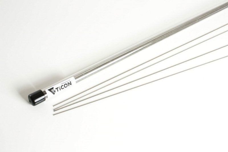 Ticon Industries 39in Length 1lb 1.5mm/.059in Filler Diameter CP1 Titanium Filler Rod