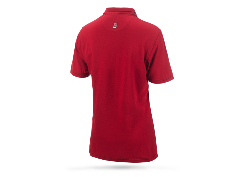 Akrapovic Corpo Polo Red Mens - L