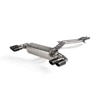 Akrapovic 2019+ Porsche Cayenne V6 (536) w/OPF/GPF Evolution Line Cat Back (Titanium) (Req Tips)