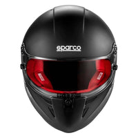 SPARCO Stealth RF Helmet - XXLarge - Matte Black/Red
