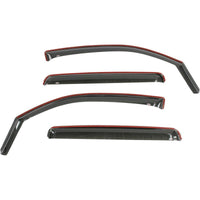 Westin 2016-2018 Toyota Tacoma Double Cab 4dr In-Channel Wind Deflector 4pc - Smoke