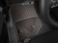 WeatherTech 2014-2016 Jeep Wrangler Unlimited Front Rubber Mats - Cocoa