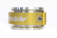 GReddy 3.5 Inch Gold Anodized Aluminum Boost Tube Clamp Set