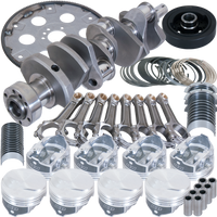 Eagle Chevy 454 1Pc 4.250in Crank 6.385in I-Beam Rods 17cc Dome 4.280in Pistons Balanced Assembly