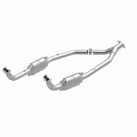 MagnaFlow Direct Fit Catalytic Converter OEM 2003 Land Rover Discovery Underbody