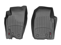 WeatherTech 96-98 Jeep Grand Cherokee Front FloorLiner - Black (Vehicles With No Retention Devices)