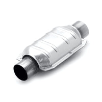 MagnaFlow Universal Catalytic Converter 2.5inch Inlet/Outlet Center/Center Oval (California OBDII)