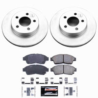 Power Stop 95-01 Ford Explorer Front Z23 Coated Brake Kit