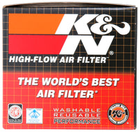 K&N Filter Universal Clamp-On Filter 2in Flange / 2-23/32in Base / 3in x 2in Top / 2-3/4in Height