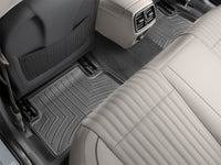 WeatherTech 2019+ Genesis G70 Rear FloorLiner - Black (2-Piece Liner)