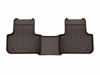 WeatherTech 17-25 Audi Q7-Not Significant Retention post-2nd Row Rear FloorLiner HP - Cocoa