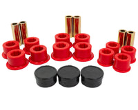 Energy Suspension 04-15 Nissan Titan Rear Spring Bushing Set - Red
