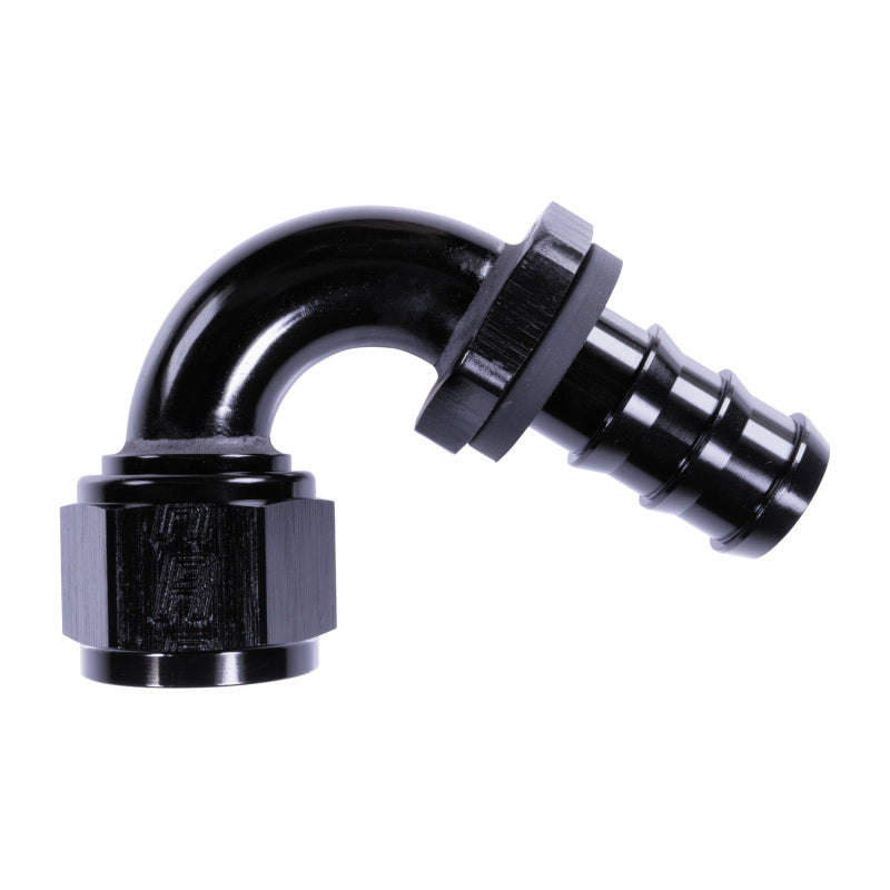 Russell 12AN Twist-Lok 120 Degree Hose End - Black