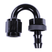 Russell 4AN Twist-Lok 180 Degree Hose End - Black