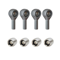 Ridetech Universal R-Joint 8-Pack (4 RH Threaded & 4 Weld-On R-Joints)