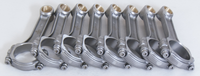 Eagle Chevrolet 350/400 SB Forged 5140 Steel I-Beam Rods (Set of 8)