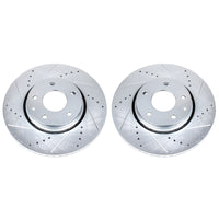 Power Stop 16-19 Mazda CX-5 Front Evolution Drilled & Slotted Rotors - Pair
