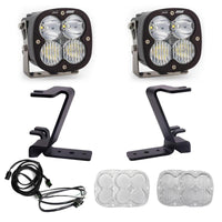 Baja Designs 2023+ Ford F250/F350 Super Duty XL80 Drive/Combo A-Pillar Kit - White
