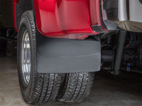 WeatherTech 17+ Ford F-350 Dually No Drill Mudflaps - Black