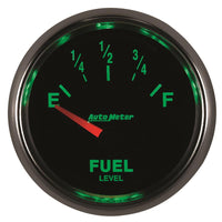 AutoMeter Gauge Fuel Level 2-1/16in. 240 Ohm(e) to 33 Ohm(f) Elec Gs
