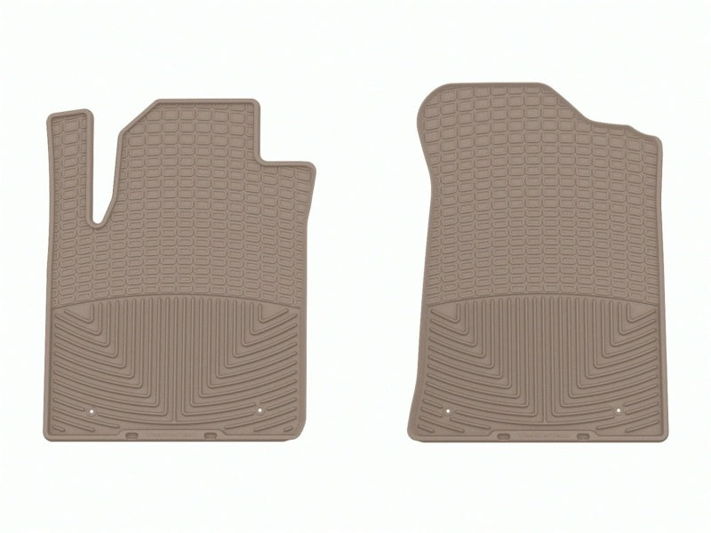 WeatherTech 11-13 Infiniti QX / 14-18 QX80 / 17-18 Nissan Armada Front Rubber Mats - Tan